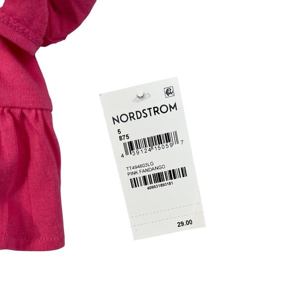 Tucker + Tate Girls Fuchsia Ruffle Top & Skort Set Size 5 - Picture 8 of 13